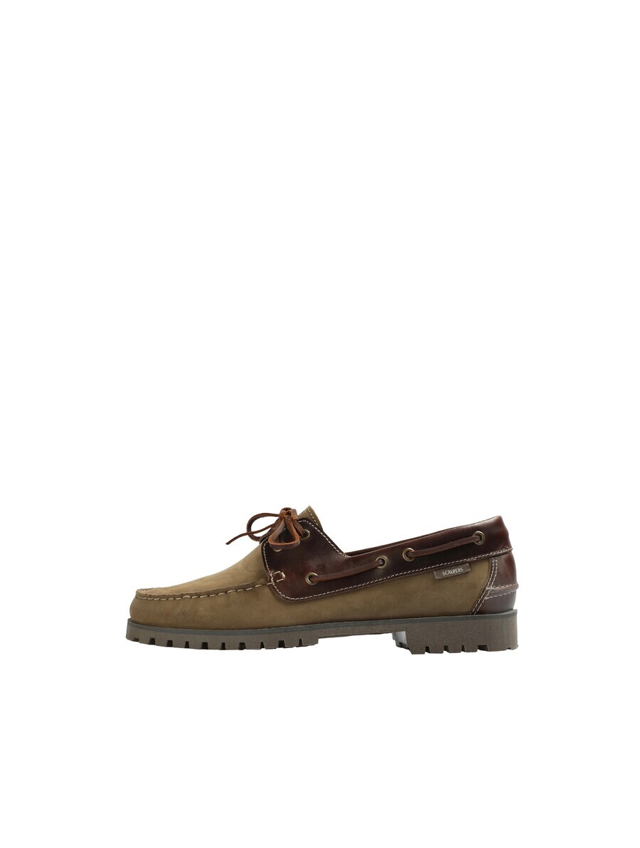 

Мокасины Scalpers Moccasins Dan Ii, цвет umbra/dark brown