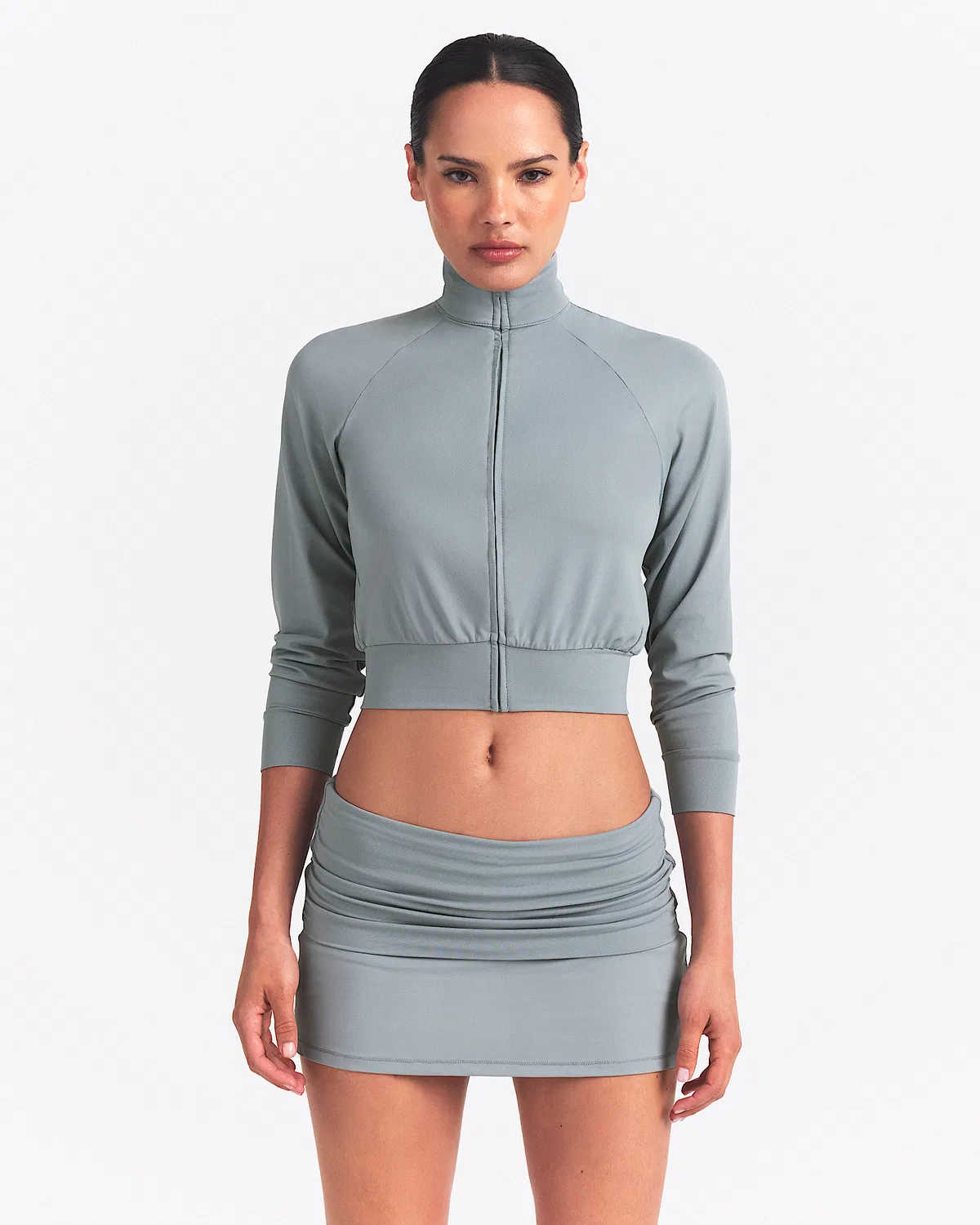 Женская трековая куртка NikeSKIMS Airy, NSKM Washed Pacific