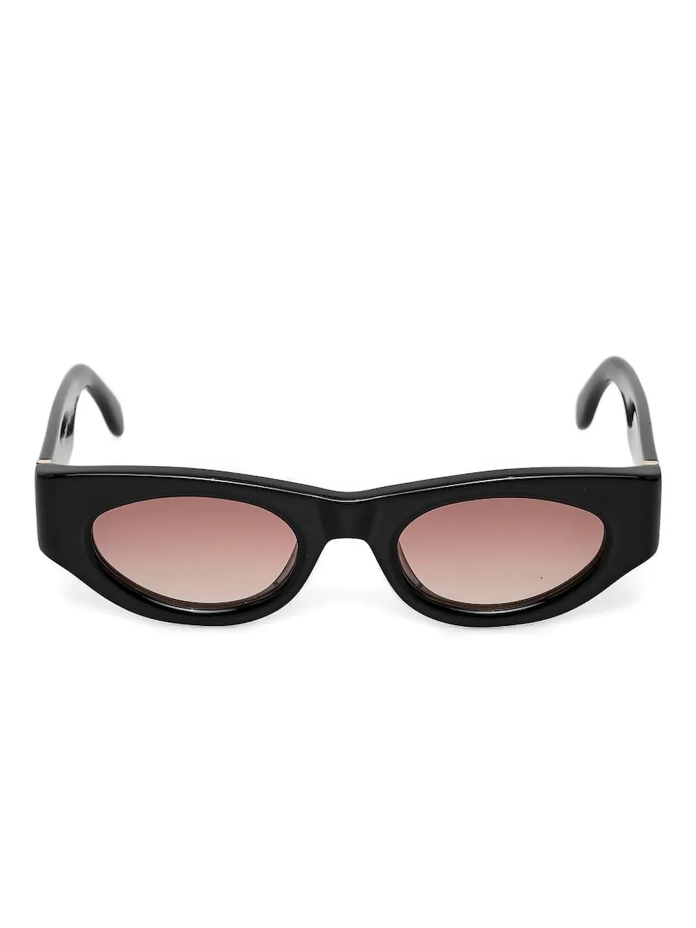 

Солнцезащитные очки в овальной оправе с тонированными линзами Palm Angels Eyewear, черный