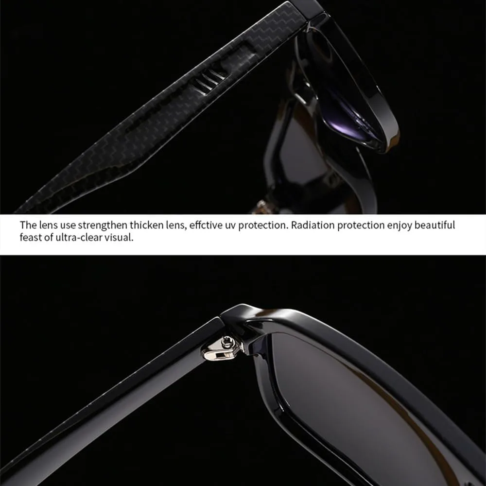 

Роскошные винтажные классические солнцезащитные очки для женщин и мужчин, панк-стиль, для активного отдыха и вождения, с большой оправой generic, Black Blue