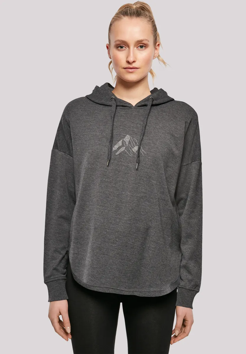 

Толстовка F4NT4STIC "Mountain Mountains Holiday Winter Snow Ski", принт, цвет Charcoal