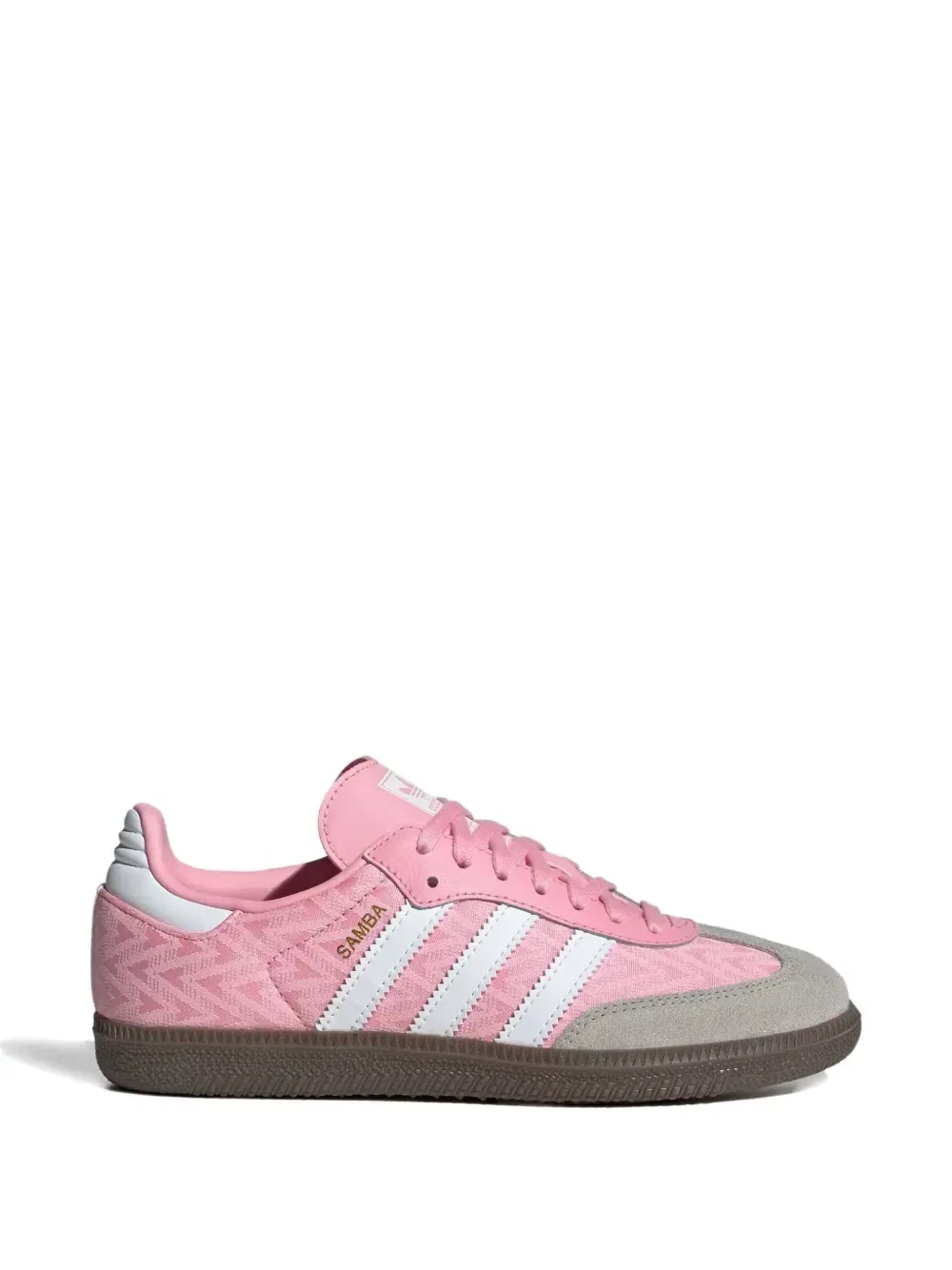 Кроссовки Samba OG "Светло-розовый" Adidas Kids, розовый — фото 2