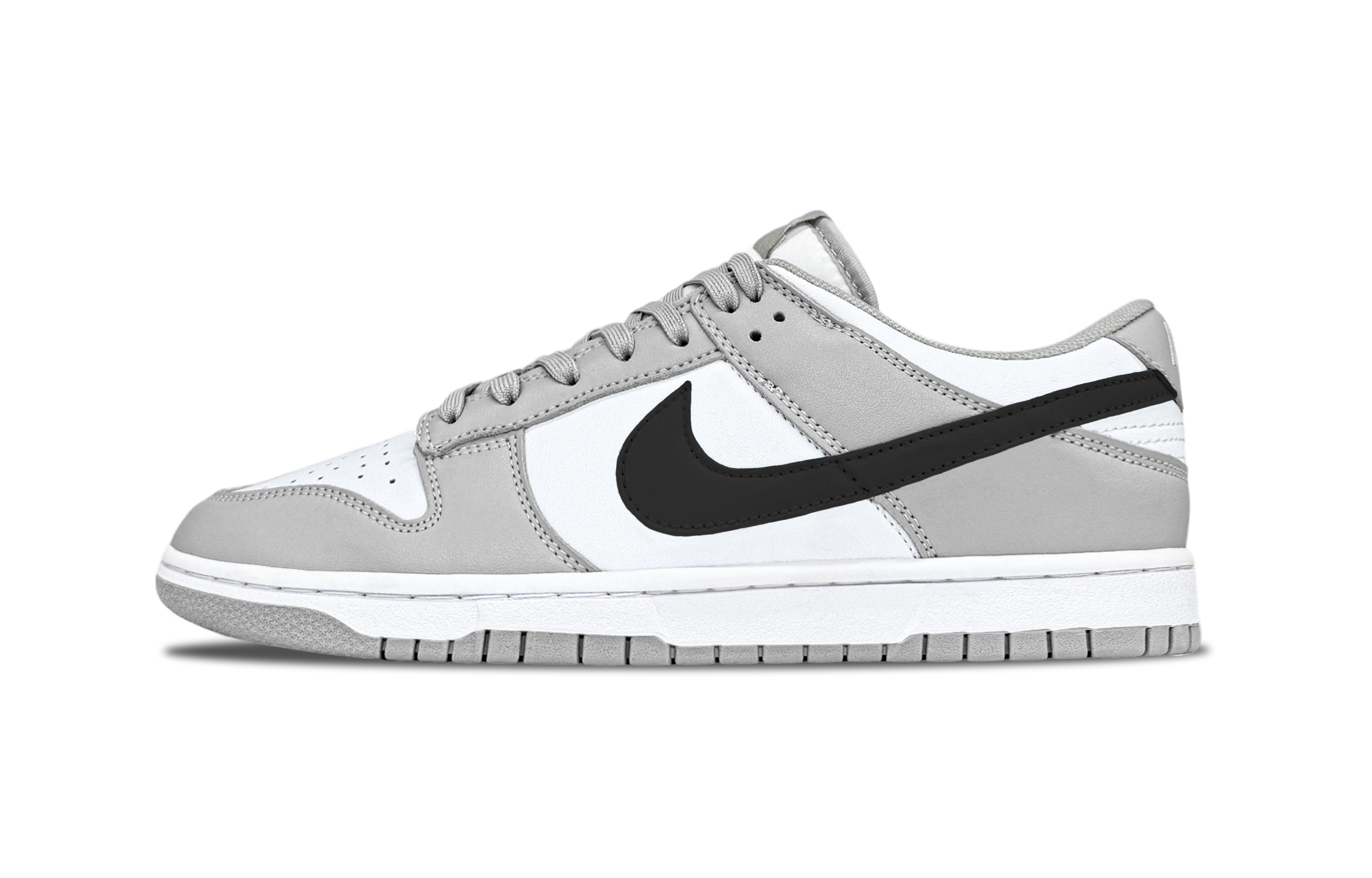 

Кроссовки для скейтбординга Dunk Soda Bubbles, износостойкие, серо-черные, мужские Nike, Gray Black
