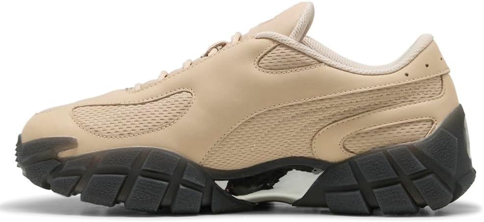 Мужские кроссовки PUMA Skepta Skope NBK X на шнуровке - Бежевые — фото 3