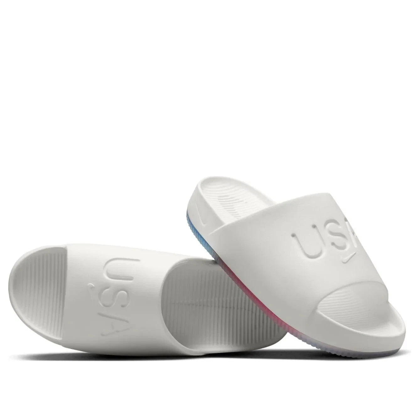 

Сандалии-слипоны Nike Calm Slide "USA Olympic" FV5601-100, кремовые, мужские, DWA2385 Nike, белый