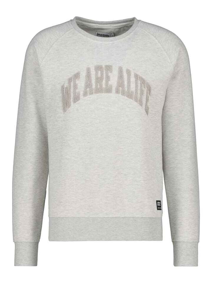 

Толстовка alife and kickin Rundhalspullover, Pullover LevinAK A, цвет cloudy melange