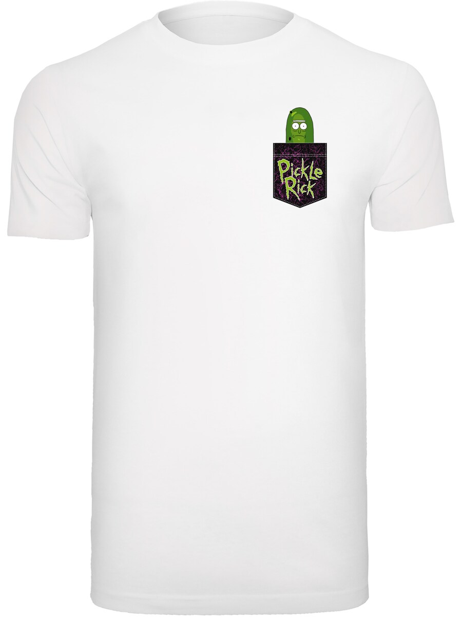 

Классическая футболка F4NT4STIC Shirt Rick and Morty Pickle Rick, белый