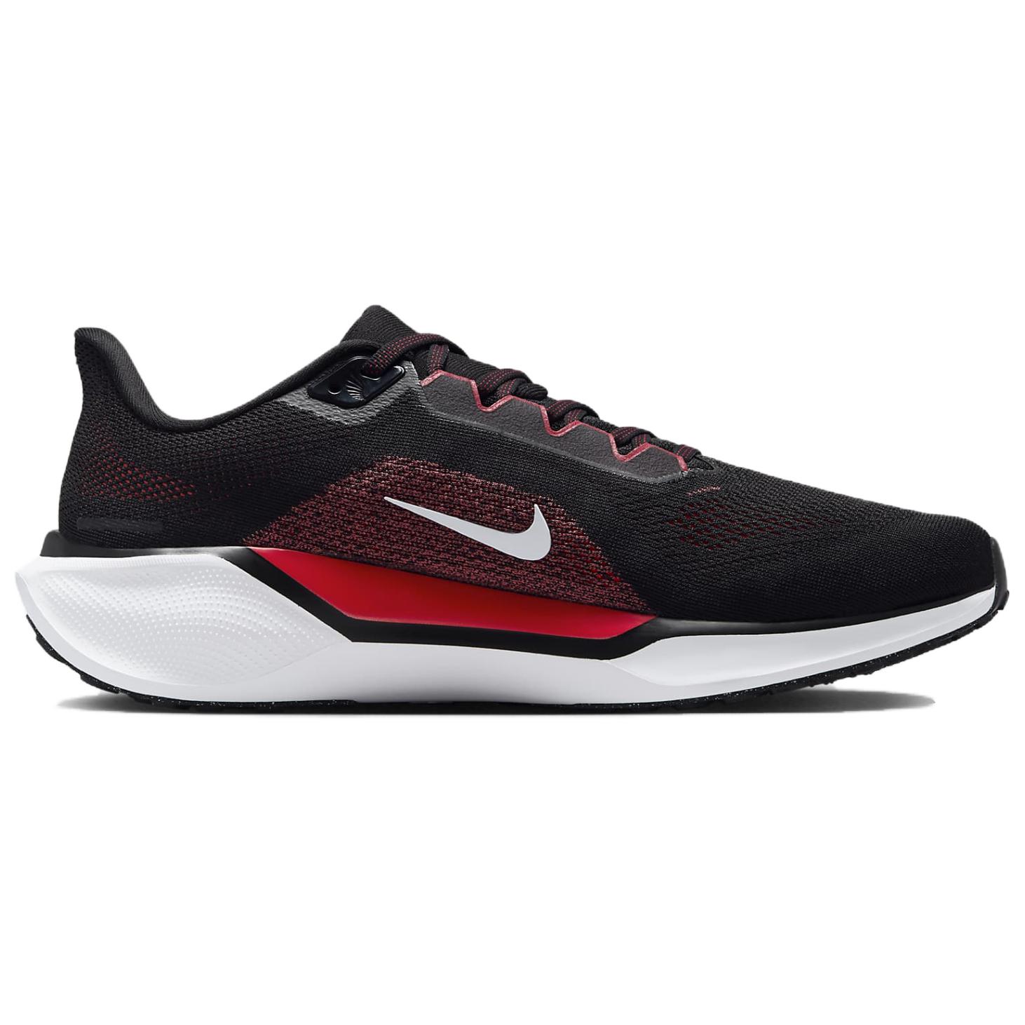 Nike Air Zoom Pegasus 41 Черный Огненно-красный, Черный/Огненно-красный/Белый — фото 2