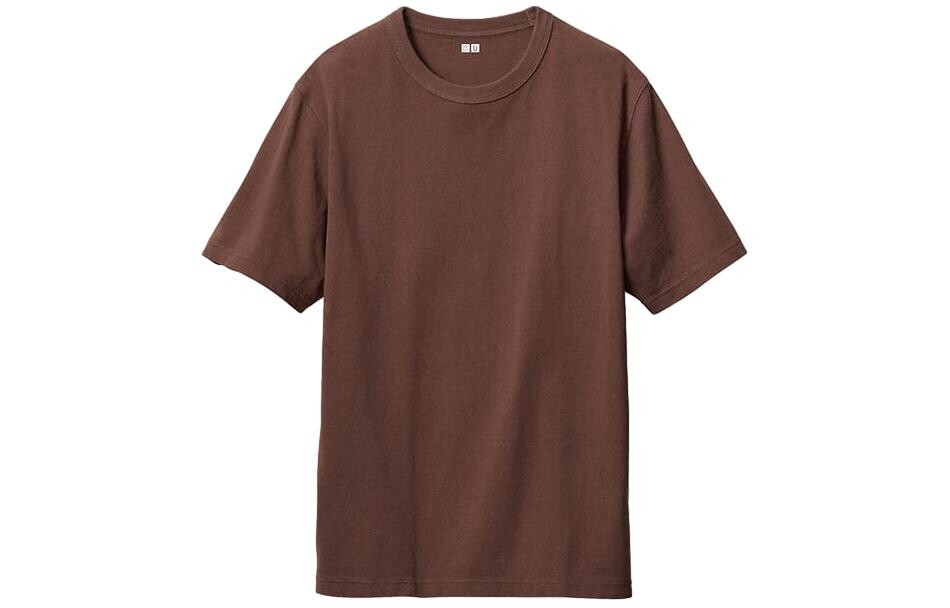 

UNIQLO Мужская футболка, цвет Brown