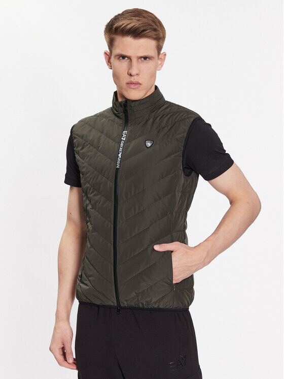 

Жилет стандартного кроя Ea7 Emporio Armani, хаки