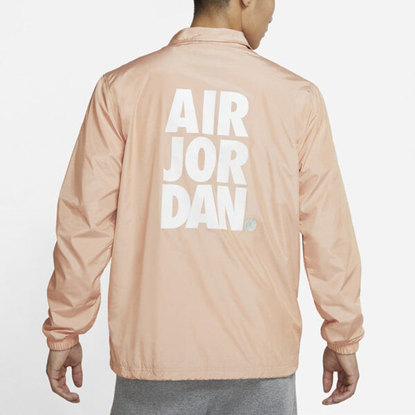 Куртка Air Jordan Letter Printing Sports Jacket 'Pink', розовый — фото 4