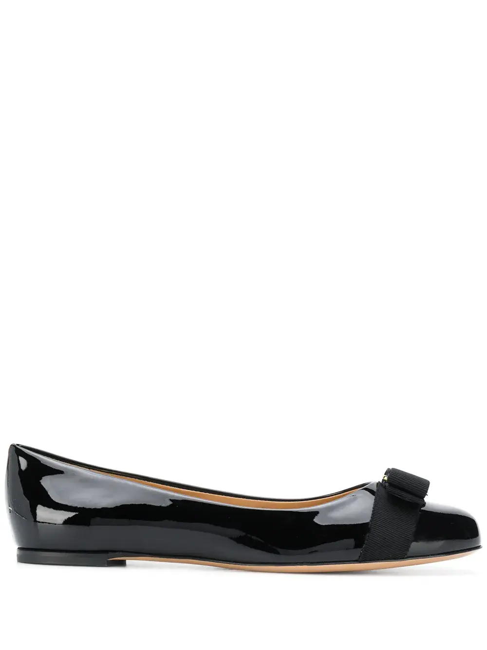 Балетки Varina Ferragamo, черный