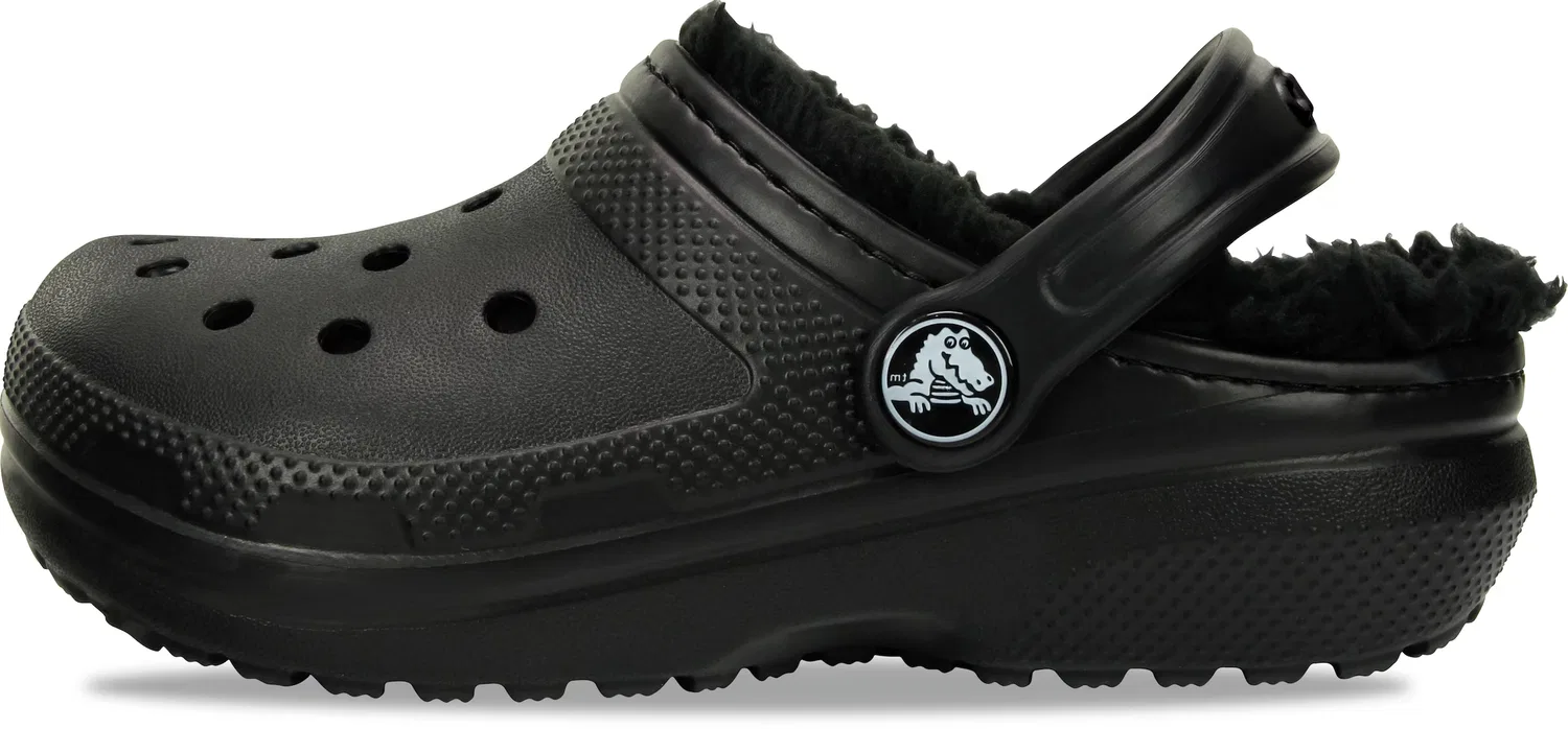 Классические балетки Crocs черного цвета