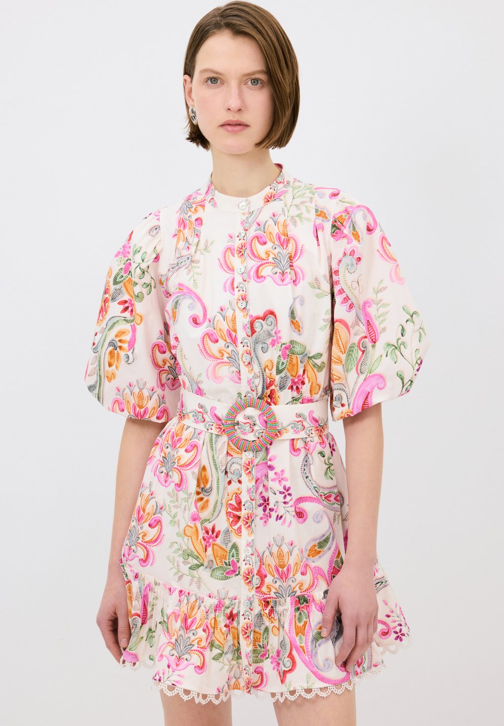 

Платье-рубашка PATTERNED adL, розовый
