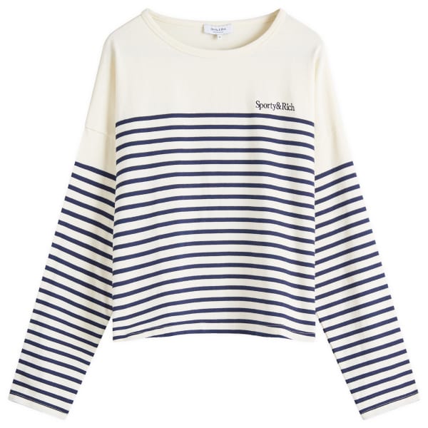 

Свитер-Мариньер с логотипом Serif Sporty & Rich, мультиколор