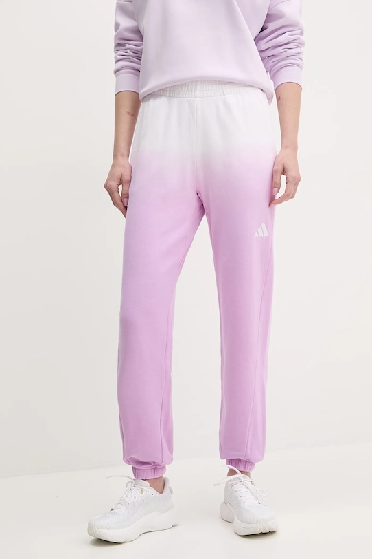 

Хлопковые спортивные брюки ALL SZN Dip Dye Adidas, фиолетовый