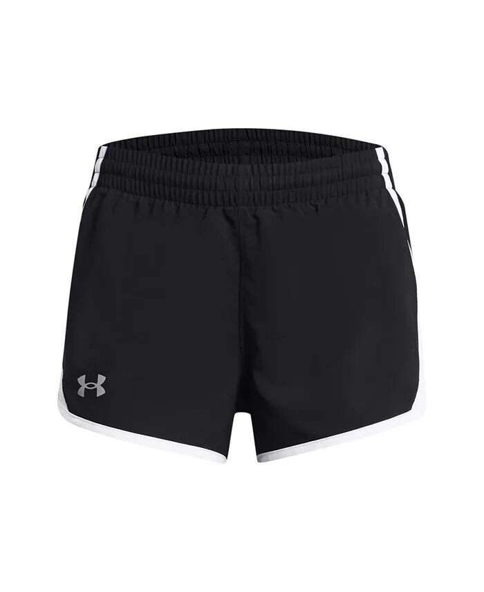 

Шорты Fly-By 3 дюйма для больших девочек Under Armour, черный