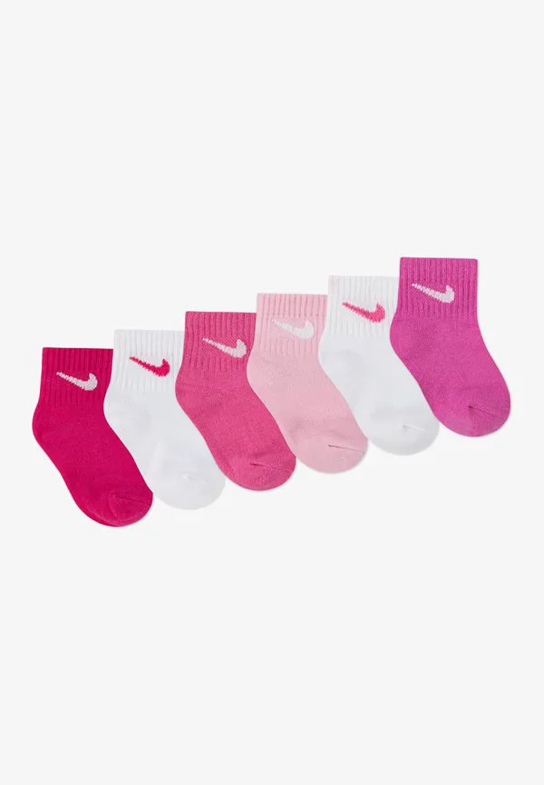 Детские короткие носки (6 пар) Nike Sportswear, Vivid Pink — фото 2