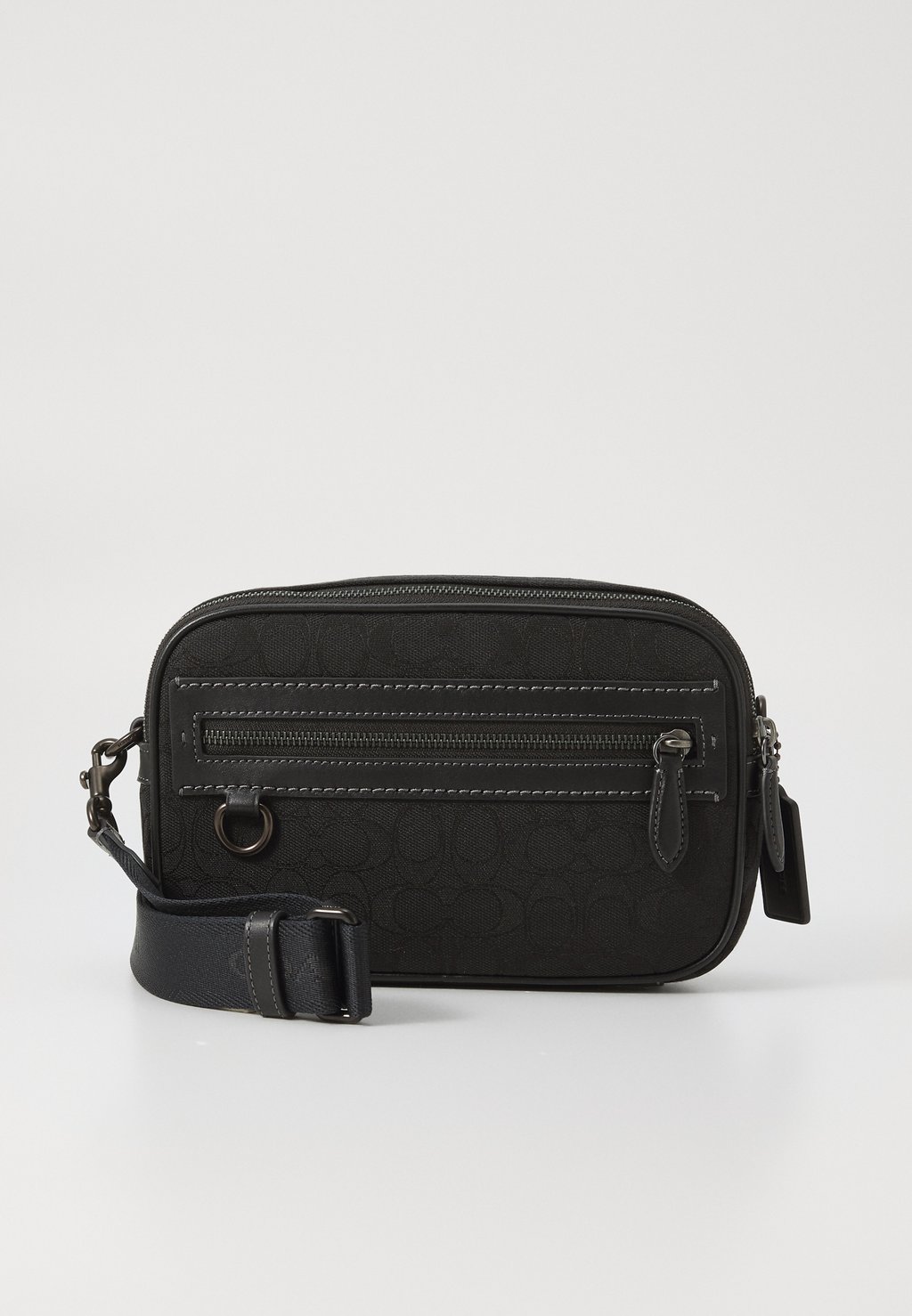 

Сумка через плечо THEO CAMERA BAG IN SIGNATURE - Across body bag COACH, черный