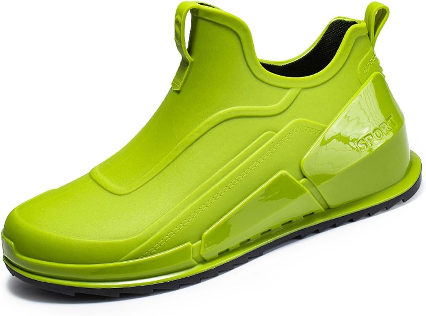

Мужские дождевые туфли, нескользящие, для улицы, удобные, легкие, повседневные кроссовки для прогулок, путешествий и походов Generic, зеленый