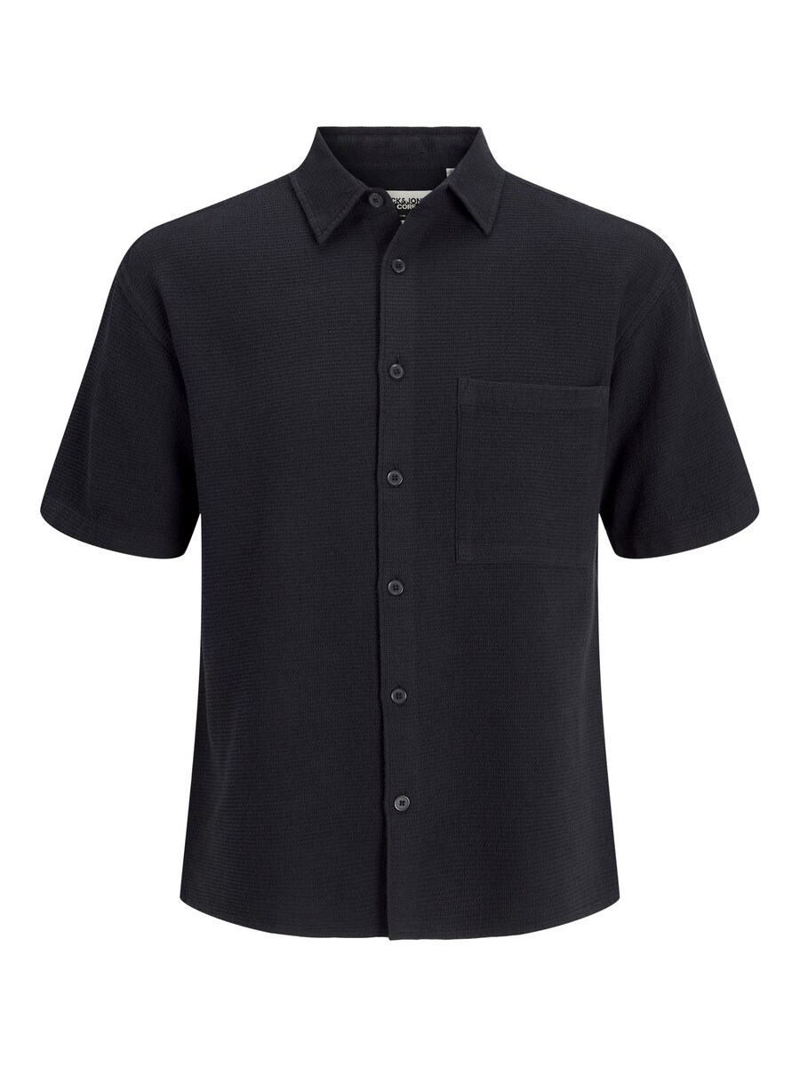 

Рубашка обычного кроя на пуговицах JACK & JONES, черный