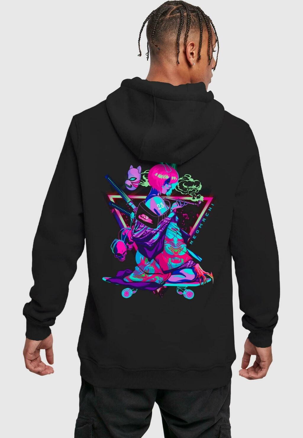 

Толстовка с капюшоном NEOMACHI SUKETA HOODY Merchcode, черный
