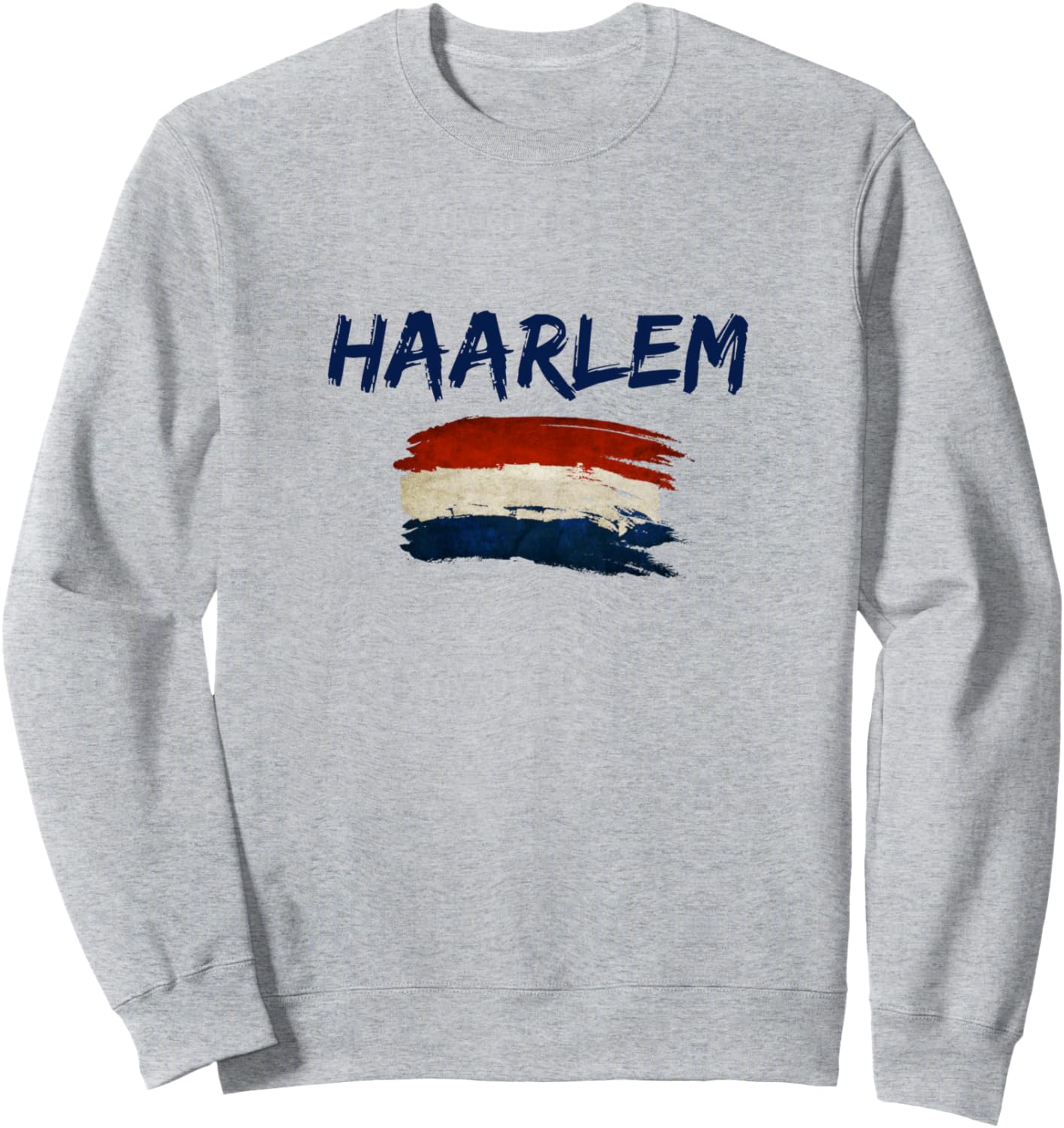 

Винтажная толстовка с надписью «Гарем Нидерландов» Haarlem, The Pride Of The Netherlands, серый