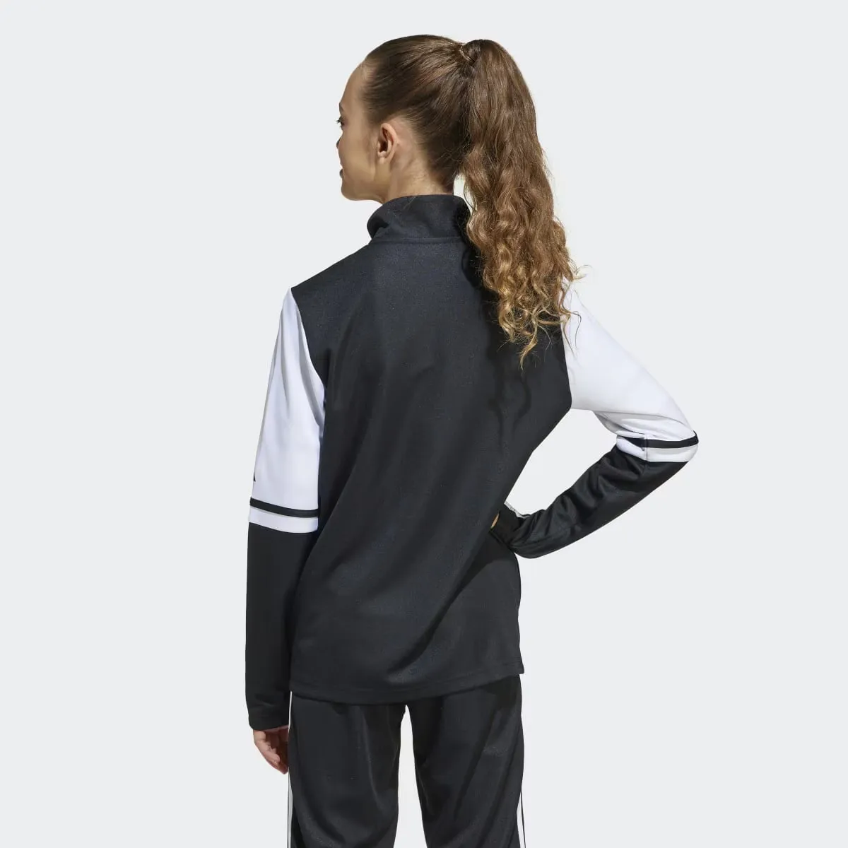 Squadra 25 Детская тренировочная куртка Adidas, чёрный — фото 2