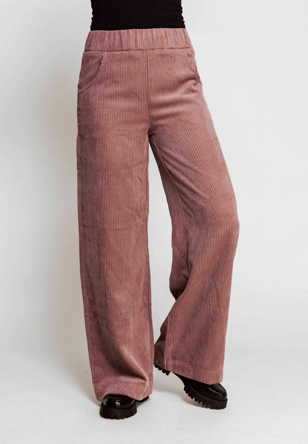 

Брюки Raya Cord в розовом цвете Zhrill