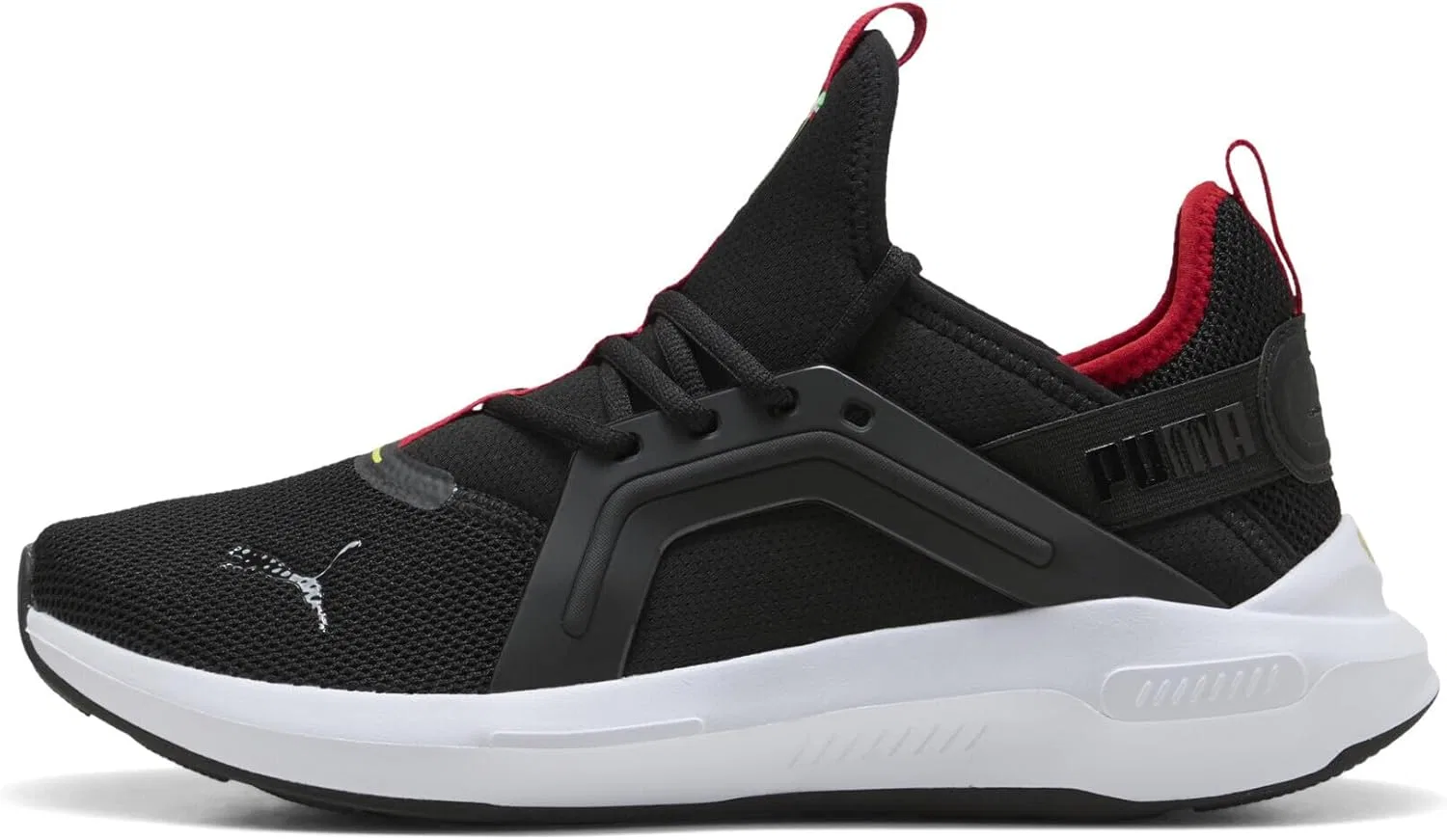 Кроссовки PUMA Adult Scuderia Ferrari Softride Nzo 5, Black Rosso Corsa Red — фото 3