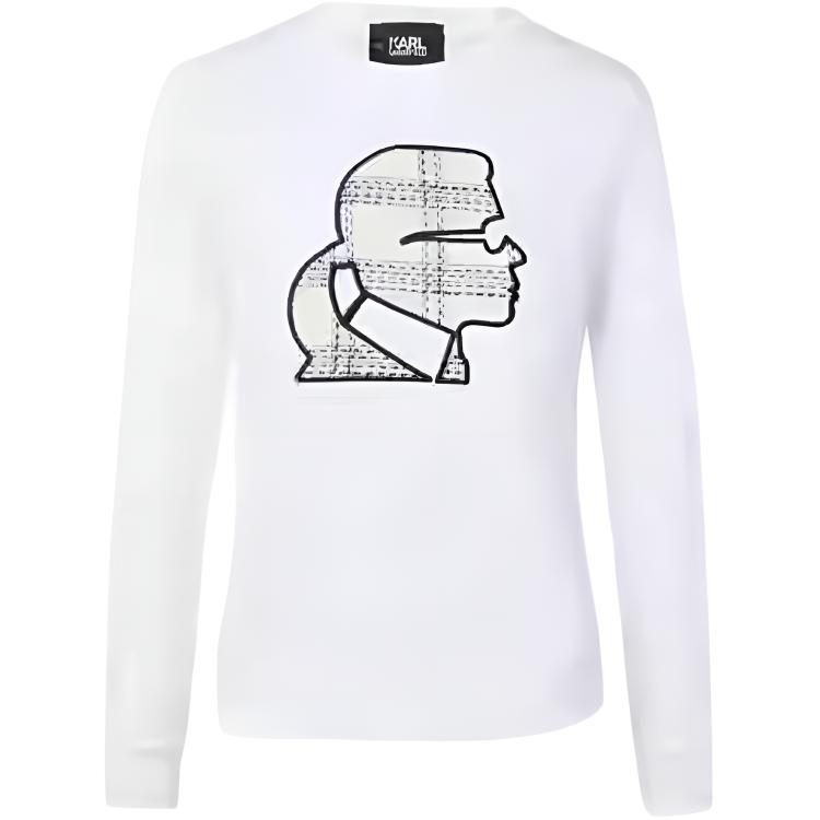 

Толстовка KARL LAGERFELD женская KARL LAGERFELD / Karl Lagerfeld Jeans, белый