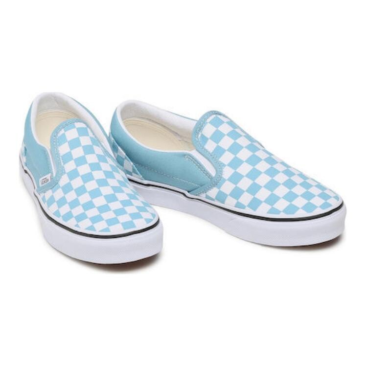 Детские кроссовки для скейтбординга, детские, низкие, синие Vans, синий — фото 3