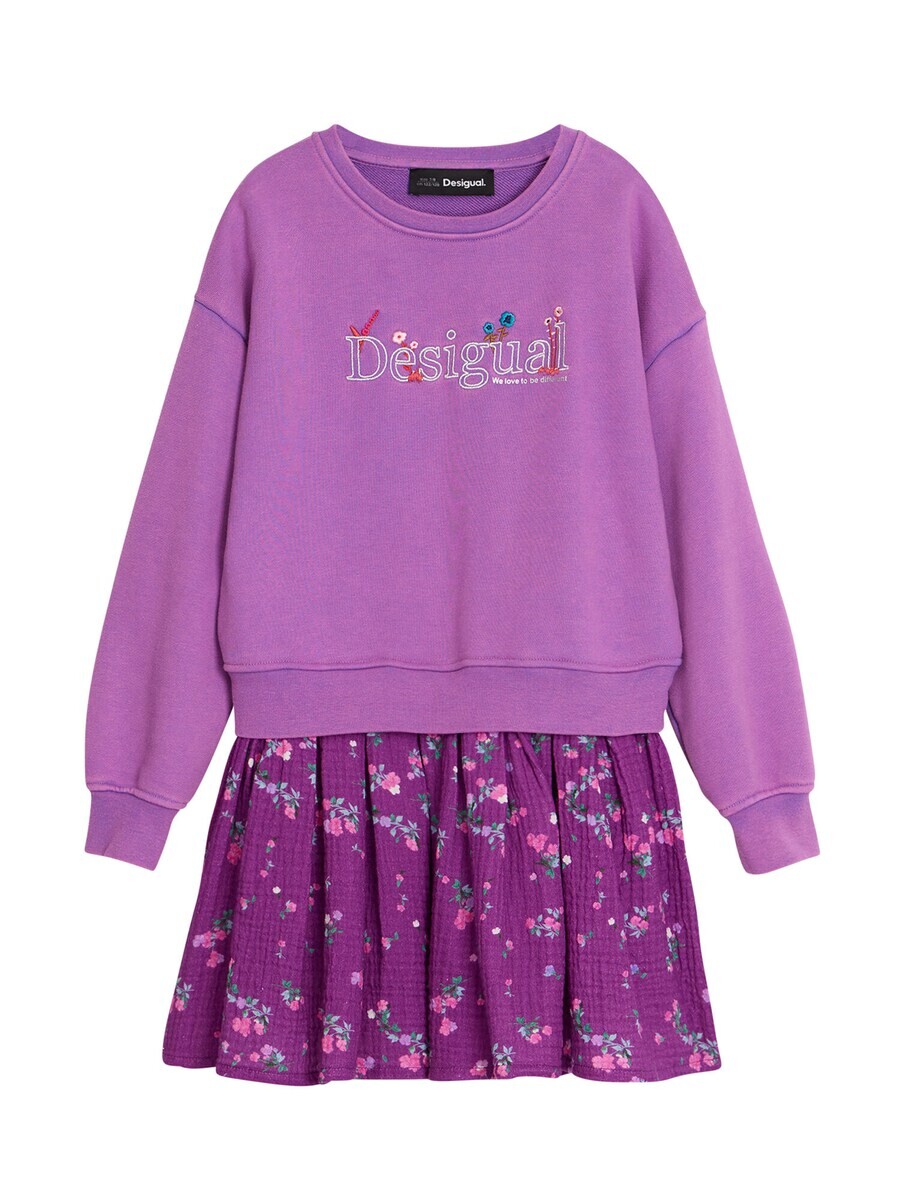 

Платье Desigual Dress, фиолетовый