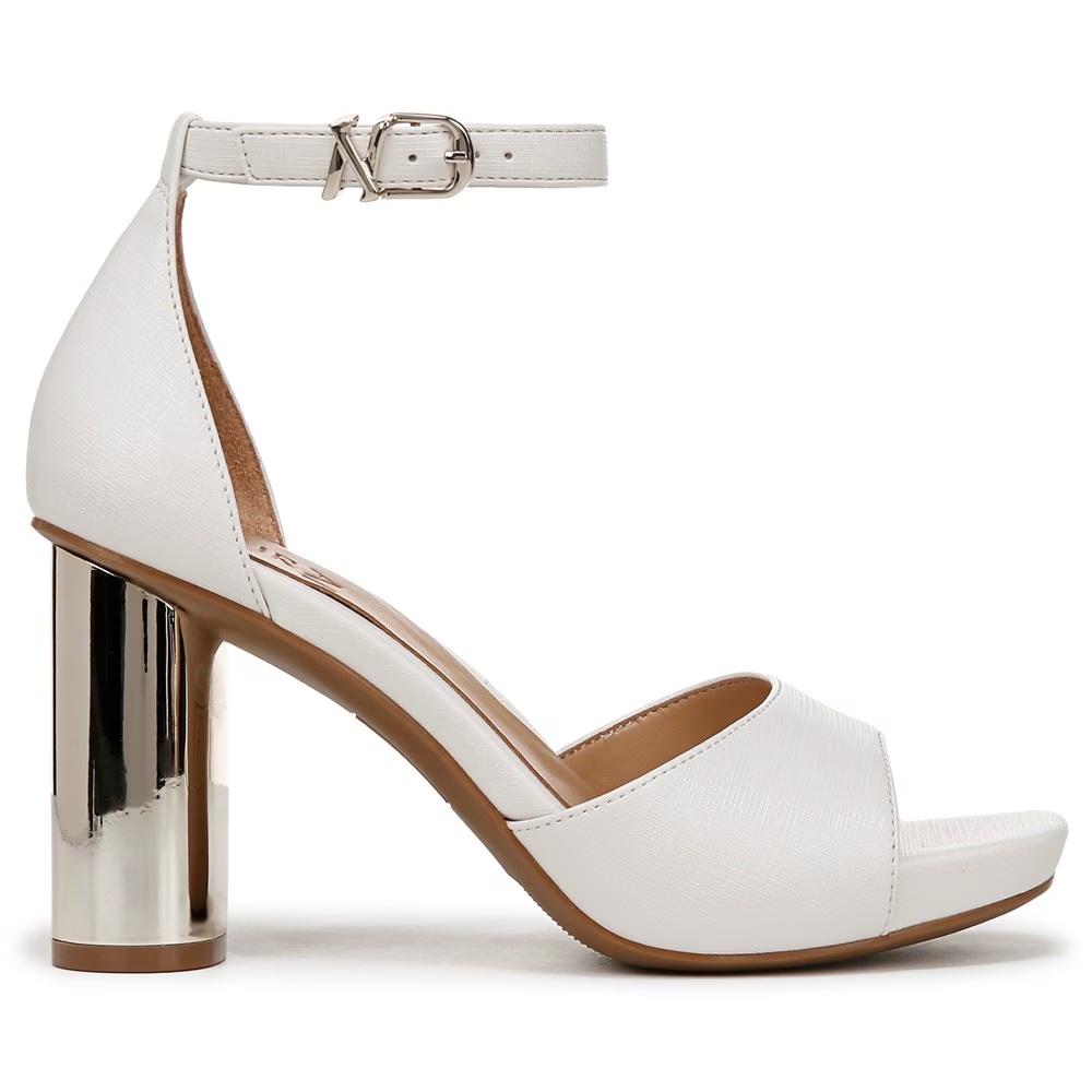 Женские босоножки Malia dress sandal Naturalizer, теплый белый искусственная кожа — фото 2