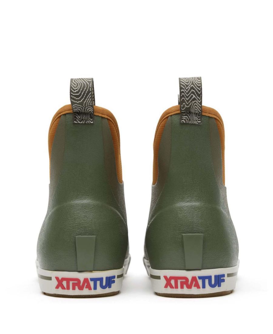 Мужские флисовые ботинки Camp на подкладке, размер 6, до щиколотки XTRATUF, Dark olive spice — фото 4