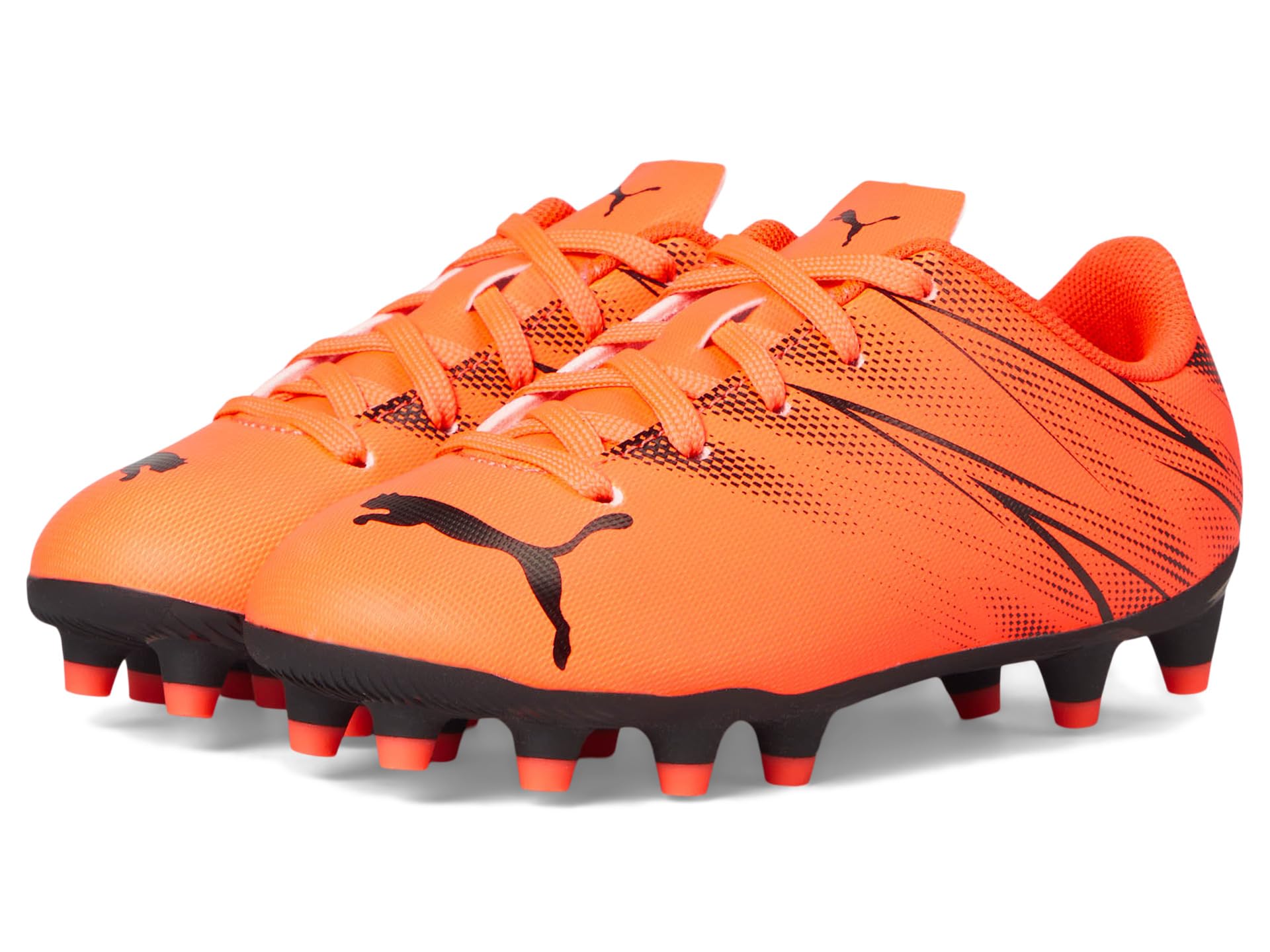

Кроссовки PUMA Kids Attacanto Firm Ground/Artificial Ground, цвет Glowing Red/PUMA Black