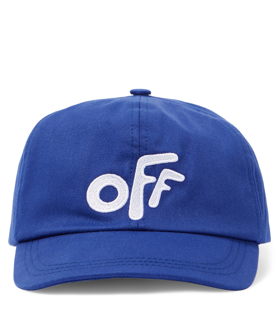 

Хлопковая бейсболка с логотипом Off-White Kids, Blue White