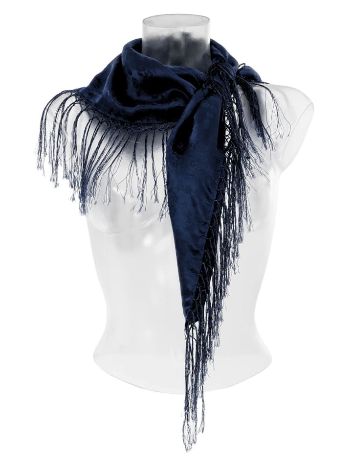 

Purset Шарф № 122 темно-синего цвета