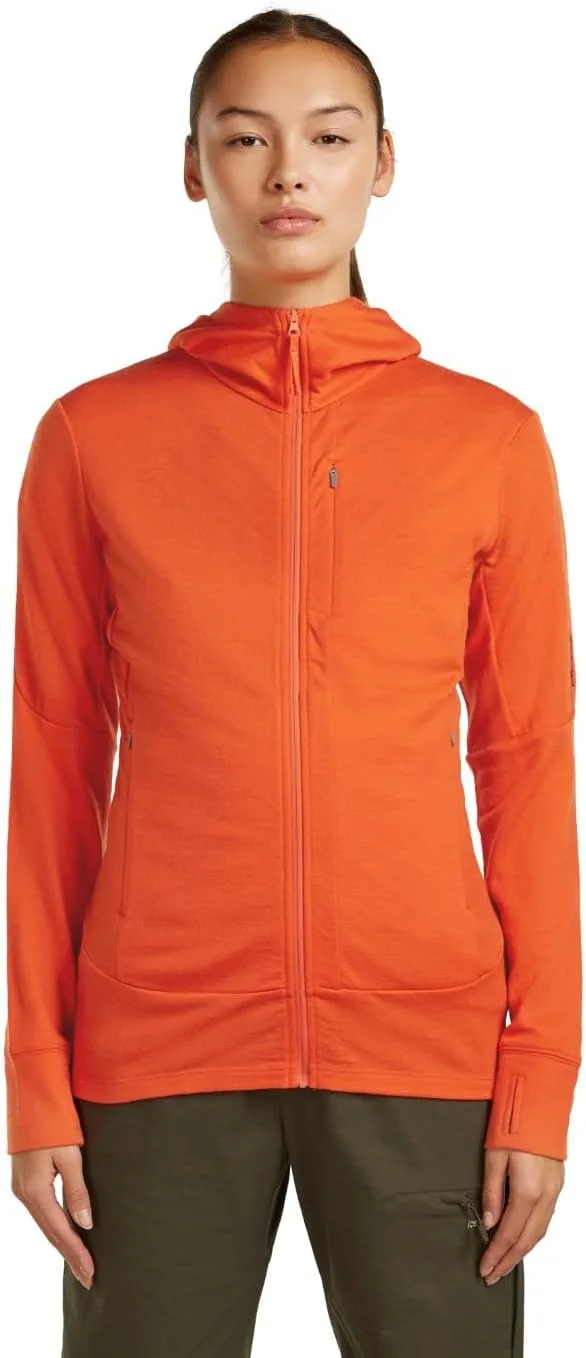 

Icebreaker Women's 260 Quantum LS Zip Hoodie Icebreaker Merino