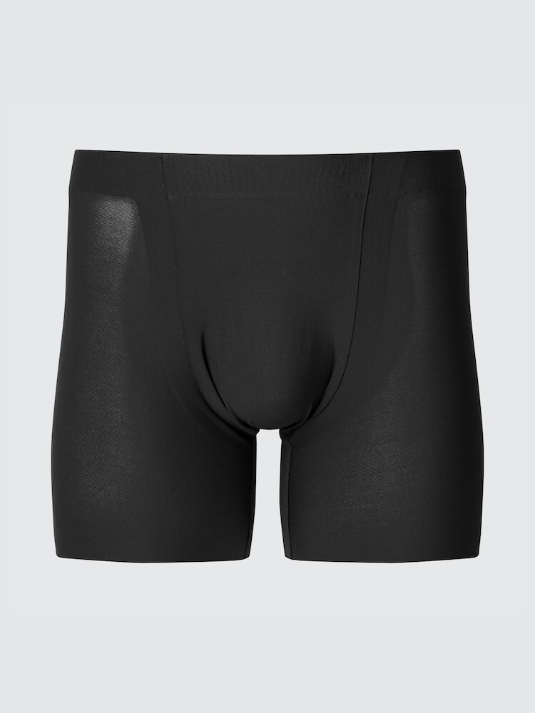 

Бесшовные боксеры из сетки airism Uniqlo, черный
