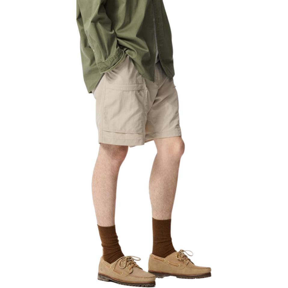 

UNIQLO Повседневные шорты унисекс бежевые