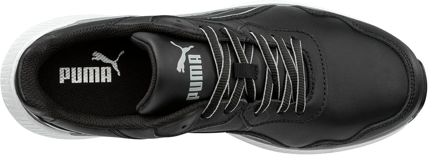 Мужские защитные кроссовки PUMA Zoom Low S3S ESD, защитный носок, противоскользящая подошва, легкие, Black — фото 3