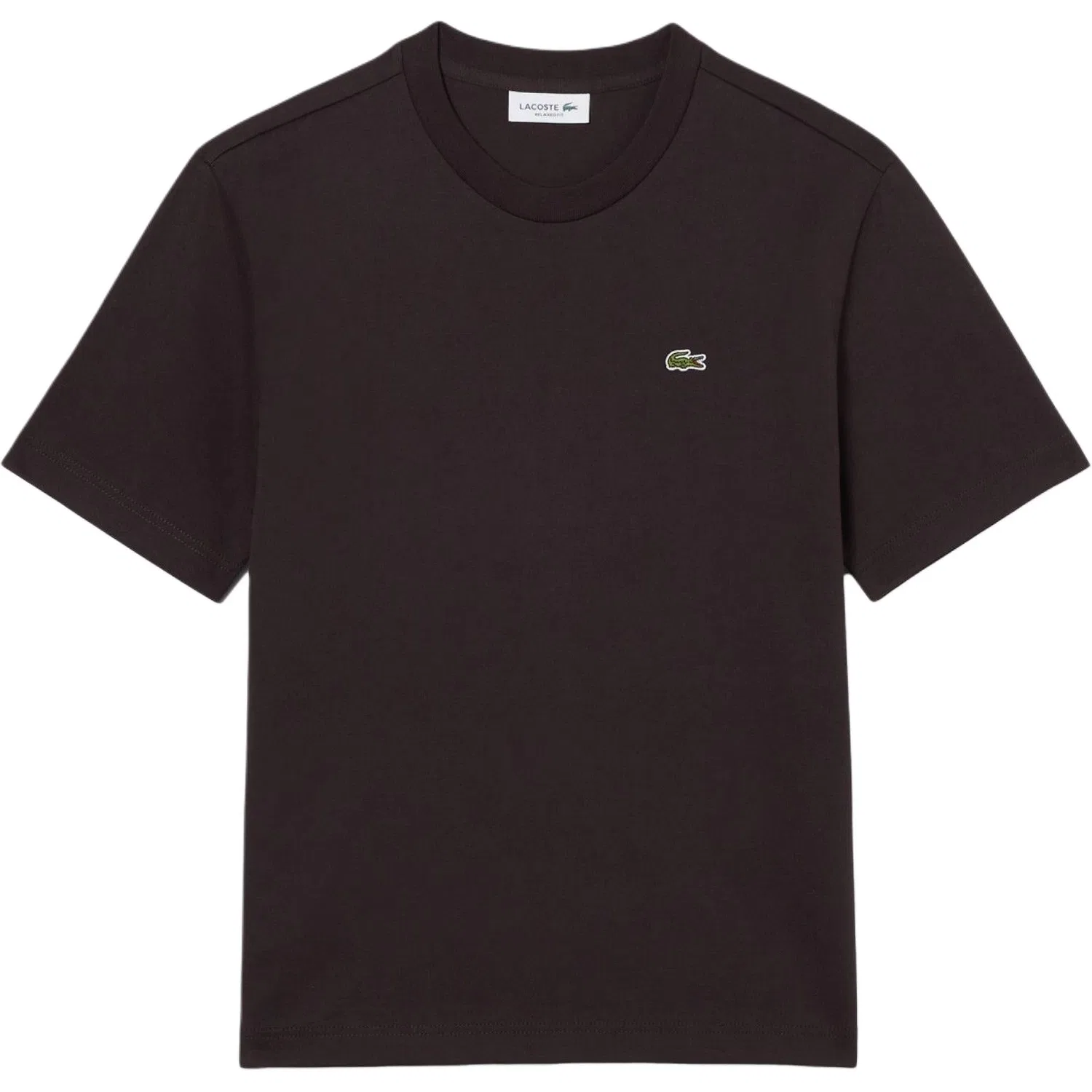 Футболка женская Brown с круглым вырезом LACOSTE