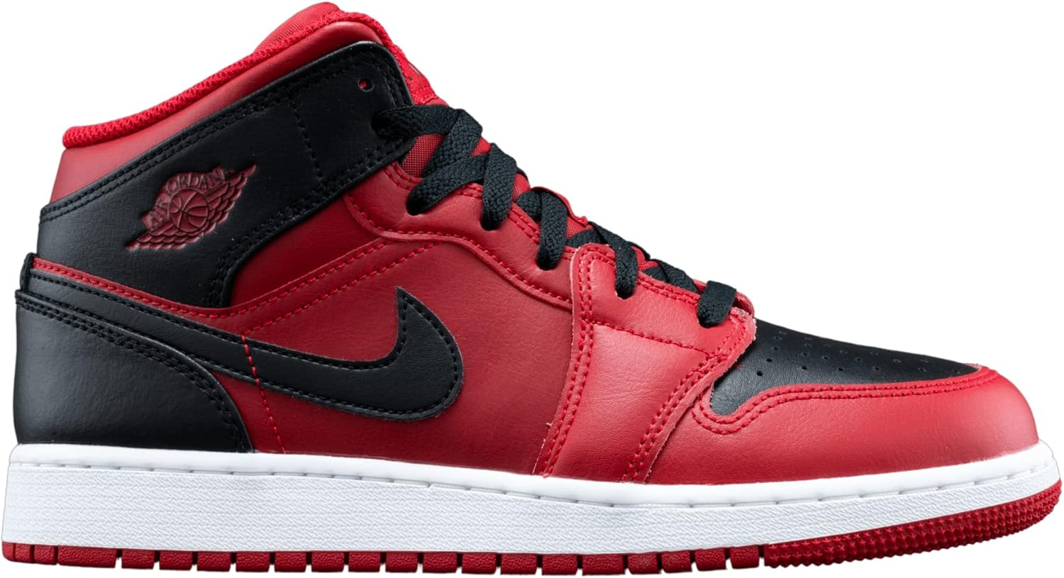 Мужские кроссовки Air Jordan 1 High Nike, белый/черный/красный