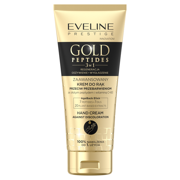 

Крем для рук против пятен, 75 мл Eveline Cosmetics Gold peptides