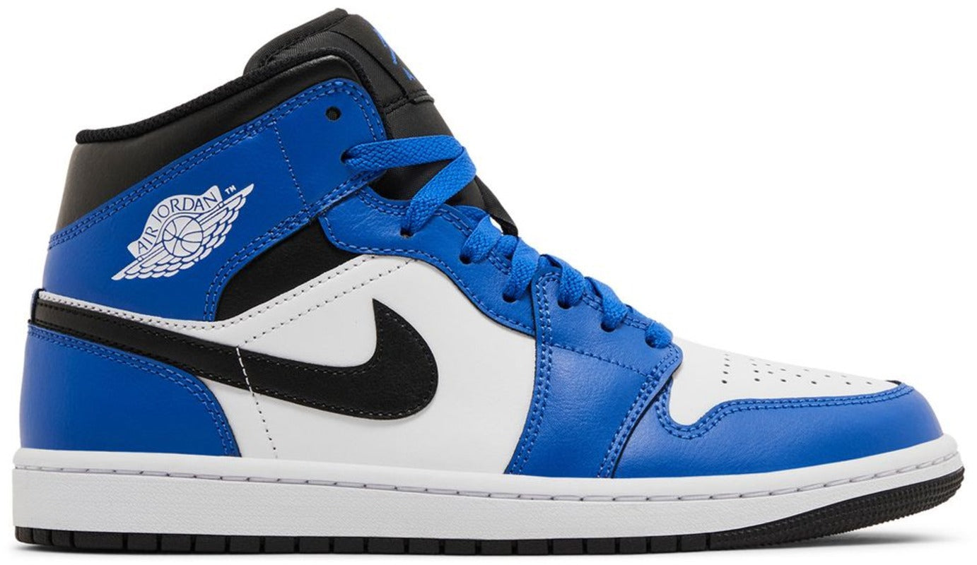 

Кроссовки Jordan 1 Mid Game Royal, синий