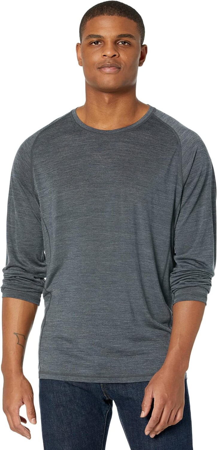 

Активный ультралайт с длинным рукавом Smartwool, цвет Charcoal Heather