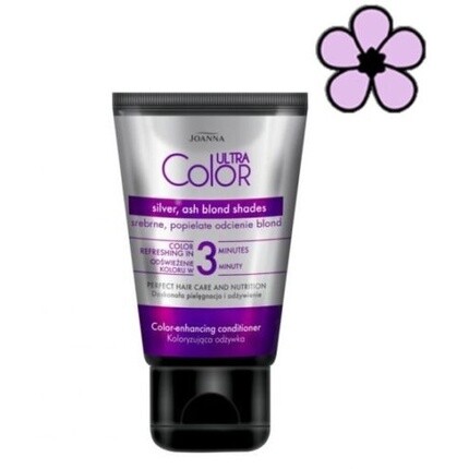 

Кондиционер для волос Ultra Color Улучшение цвета для серебристо-пепельного блонда 100G, Joanna