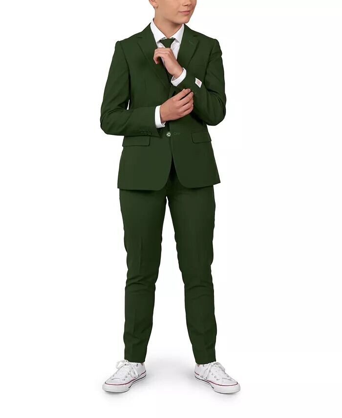 

Однотонный костюм Big Boys Glorious, комплект из 3 предметов Opposuits