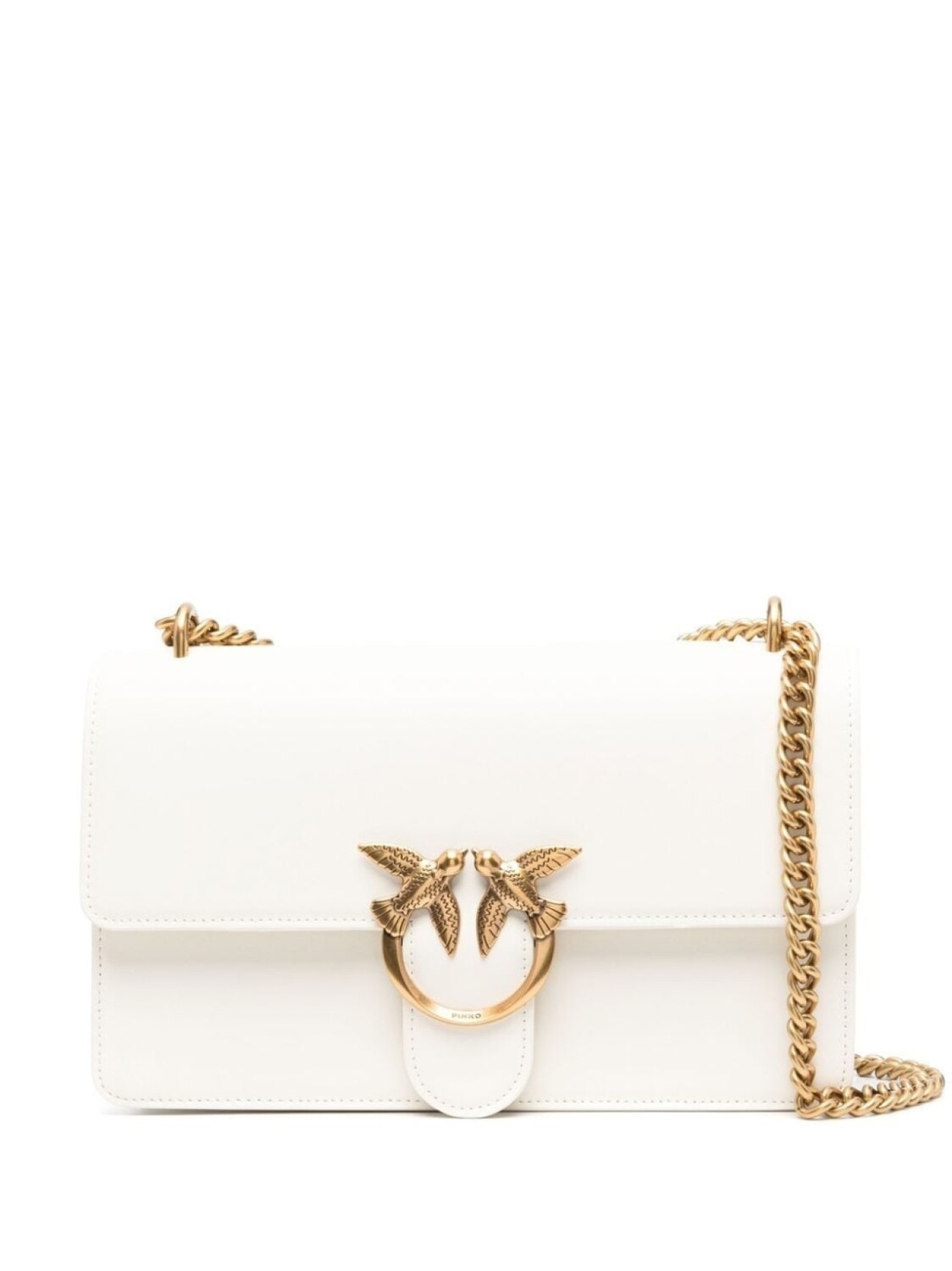 

PINKO сумка через плечо Love One Classic, белый